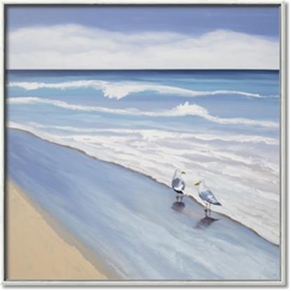 Picture of Seagulls at shore