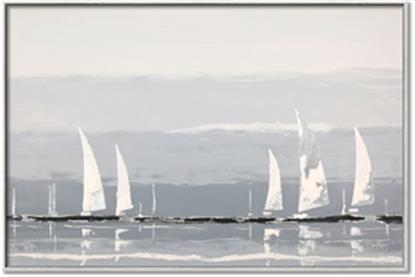 Picture of Silver Sailboats
