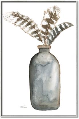 Picture of Feathers in a Vase I