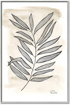 Picture of Antiqued Leaves II