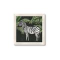 Picture of Zebra In The Jungle _GroupedProduct_Square_Framed_Matted_