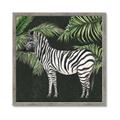 Picture of Zebra In The Jungle _GroupedProduct_Square_Framed_Matted_