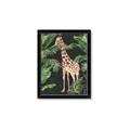 Picture of Giraffe In The Jungle _GroupedProduct_Rectangle_Portrait_Framed_Matted_