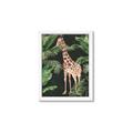 Picture of Giraffe In The Jungle _GroupedProduct_Rectangle_Portrait_Framed_Matted_