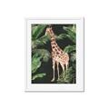 Picture of Giraffe In The Jungle _GroupedProduct_Rectangle_Portrait_Framed_Matted_
