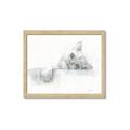 Picture of Cute cat _GroupedProduct_Rectangle_Landscape_Framed_Matted_