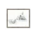 Picture of Cute cat _GroupedProduct_Rectangle_Landscape_Framed_Matted_