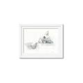 Picture of Cute cat _GroupedProduct_Rectangle_Landscape_Framed_Matted_