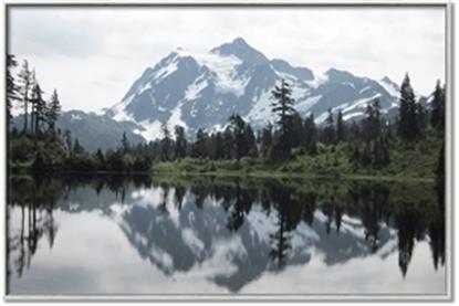 Picture of Mirror image of Mt Shuksan