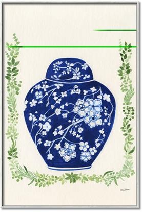 Picture of Blue vase I