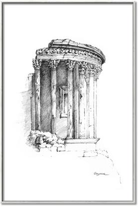 Picture of Greek Column Sketch