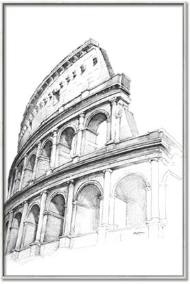 Picture of Colosseum Sketch