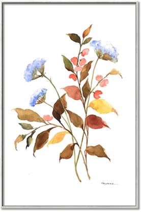 Picture of Violets and reds II