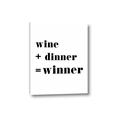 Picture of Wine Dinner Winner _GroupedProduct_Rectangle_Portrait_Canvas_