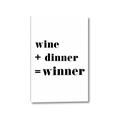 Picture of Wine Dinner Winner _GroupedProduct_Rectangle_Portrait_Canvas_