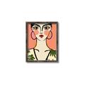 Picture of Peachy Elegance _GroupedProduct_Rectangle_Portrait_Canvas_Framed_