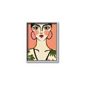 Picture of Peachy Elegance _GroupedProduct_Rectangle_Portrait_Canvas_Framed_