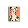 Picture of Peachy Elegance _GroupedProduct_Rectangle_Portrait_Canvas_Framed_