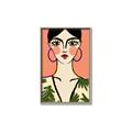 Picture of Peachy Elegance _GroupedProduct_Rectangle_Portrait_Canvas_Framed_