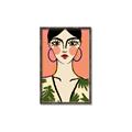 Picture of Peachy Elegance _GroupedProduct_Rectangle_Portrait_Canvas_Framed_