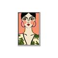 Picture of Peachy Elegance _GroupedProduct_Rectangle_Portrait_Canvas_Framed_