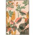 Picture of Harmonious Tropical Hues _GroupedProduct_Rectangle_Portrait_Canvas_Framed_