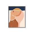 Picture of Figurative Half Face _GroupedProduct_Rectangle_Portrait_Canvas_Framed_