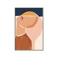 Picture of Figurative Half Face _GroupedProduct_Rectangle_Portrait_Canvas_Framed_