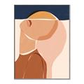 Picture of Figurative Half Face _GroupedProduct_Rectangle_Portrait_Canvas_Framed_