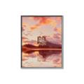 Picture of Tranquil Landscape Tapestry _GroupedProduct_Rectangle_Portrait_Canvas_Framed_