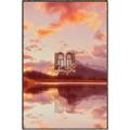 Picture of Tranquil Landscape Tapestry _GroupedProduct_Rectangle_Portrait_Canvas_Framed_