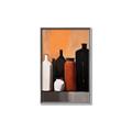 Picture of Still Life Symphony in Peach _GroupedProduct_Rectangle_Portrait_Canvas_Framed_