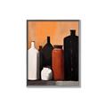 Picture of Still Life Symphony in Peach _GroupedProduct_Rectangle_Portrait_Canvas_Framed_