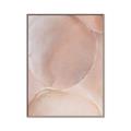 Picture of Peach Palette Bubbles _GroupedProduct_Rectangle_Portrait_Canvas_Framed_