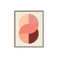 Picture of Dreamy Peach Serenade _GroupedProduct_Rectangle_Portrait_Canvas_Framed_
