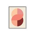 Picture of Dreamy Peach Serenade _GroupedProduct_Rectangle_Portrait_Canvas_Framed_
