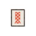 Picture of Mosaic of Peach Vase _GroupedProduct_Rectangle_Portrait_Canvas_Framed_