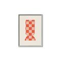 Picture of Mosaic of Peach Vase _GroupedProduct_Rectangle_Portrait_Canvas_Framed_