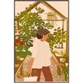 Picture of Dreamy Orchard Dalliance _GroupedProduct_Rectangle_Portrait_Canvas_Framed_