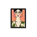 Picture of Peachy Elegance _GroupedProduct_Rectangle_Portrait_Framed_Matted_