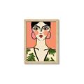 Picture of Peachy Elegance _GroupedProduct_Rectangle_Portrait_Framed_Matted_