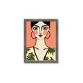 Picture of Peachy Elegance _GroupedProduct_Rectangle_Portrait_Framed_Matted_