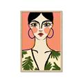 Picture of Peachy Elegance _GroupedProduct_Rectangle_Portrait_Framed_Matted_