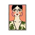 Picture of Peachy Elegance _GroupedProduct_Rectangle_Portrait_Framed_Matted_