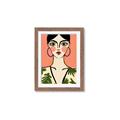 Picture of Peachy Elegance _GroupedProduct_Rectangle_Portrait_Framed_Matted_