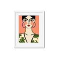 Picture of Peachy Elegance _GroupedProduct_Rectangle_Portrait_Framed_Matted_
