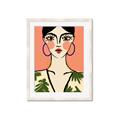 Picture of Peachy Elegance _GroupedProduct_Rectangle_Portrait_Framed_Matted_