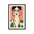 Picture of Peachy Elegance _GroupedProduct_Rectangle_Portrait_Framed_Matted_