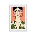 Picture of Peachy Elegance _GroupedProduct_Rectangle_Portrait_Framed_Matted_