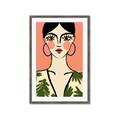 Picture of Peachy Elegance _GroupedProduct_Rectangle_Portrait_Framed_Matted_